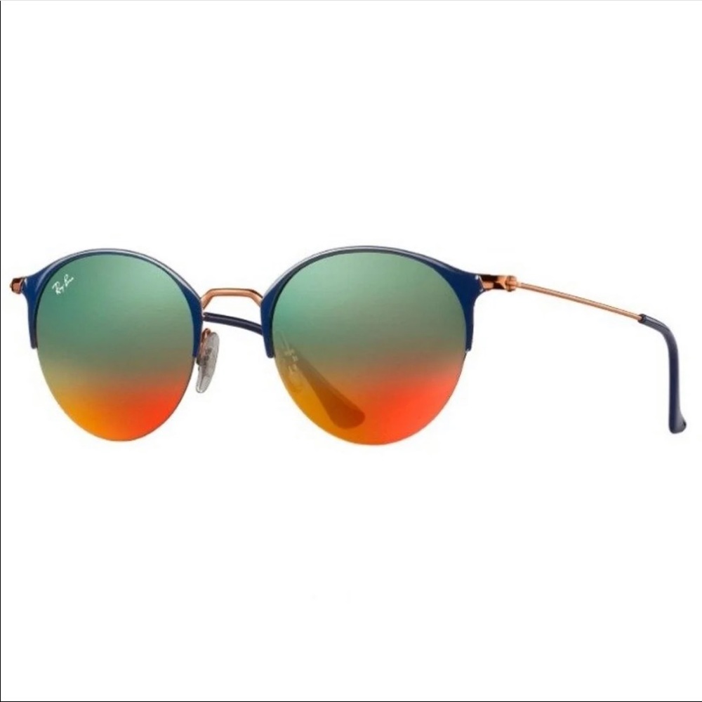 Ray-Ban Highstreet RB3578 Blue - Orange Gradient
